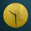 Golden Wall Clock Home Decor