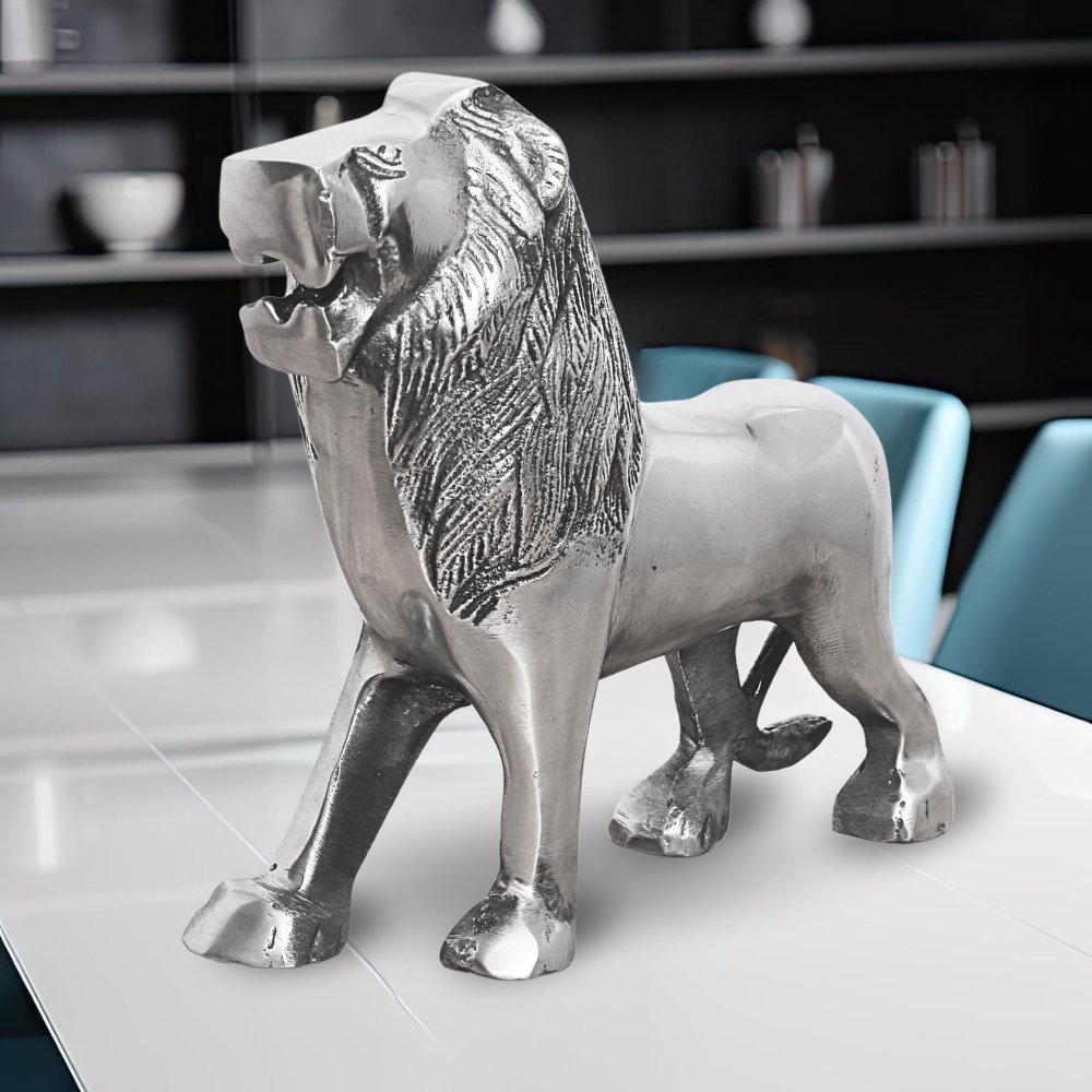 Enhance your home decor with our lion statue showpiece