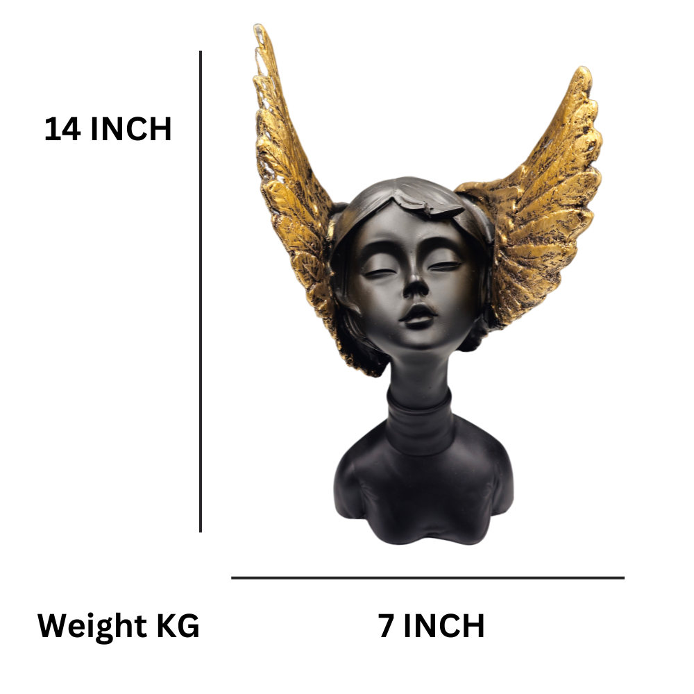 Transform your home decor with the adorable Black Fairy