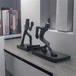 Man Bookend: Stylish Book Stand for Your Study Table and Home Décor
